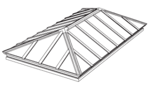 Extended Pyramid Unit Skylight