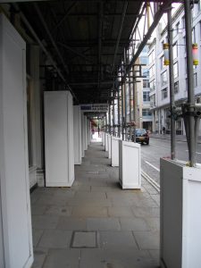 scaffolding tunnel