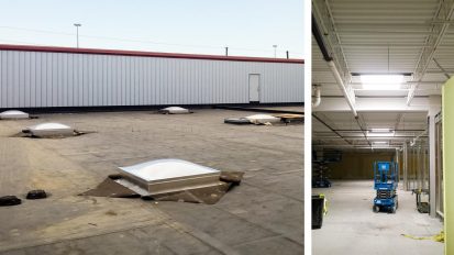 Furniture Row Warehouse Skylights – Phase II