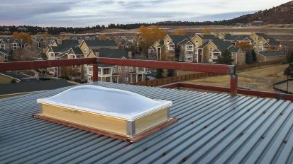 Skylight Installation Project | 24 Hour Fitness