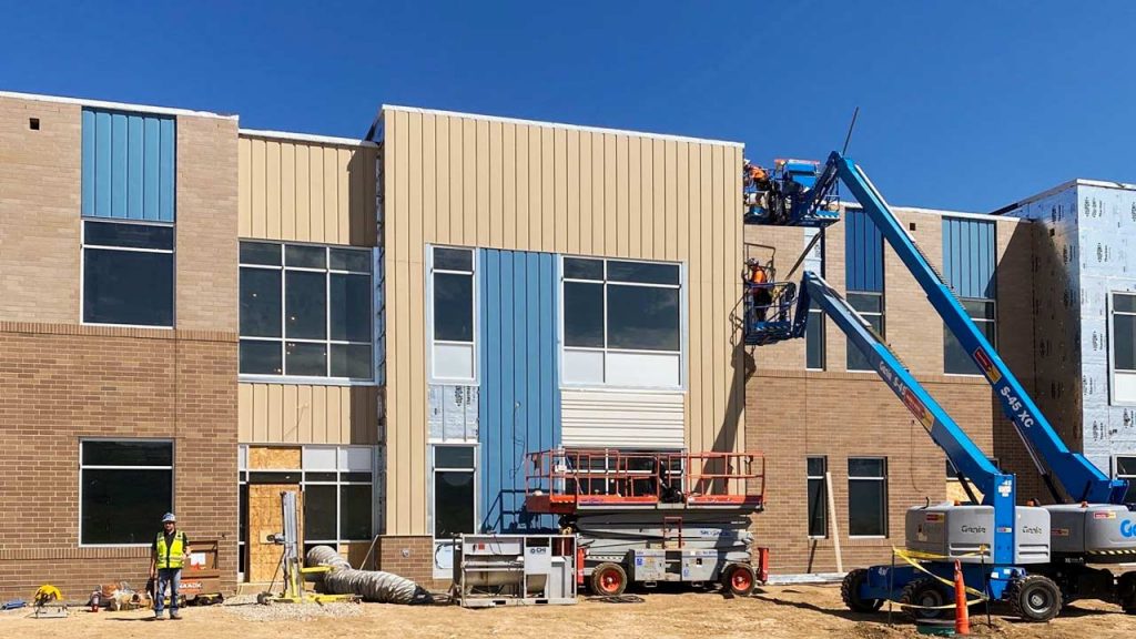 Centria wall panel installation 31577-27