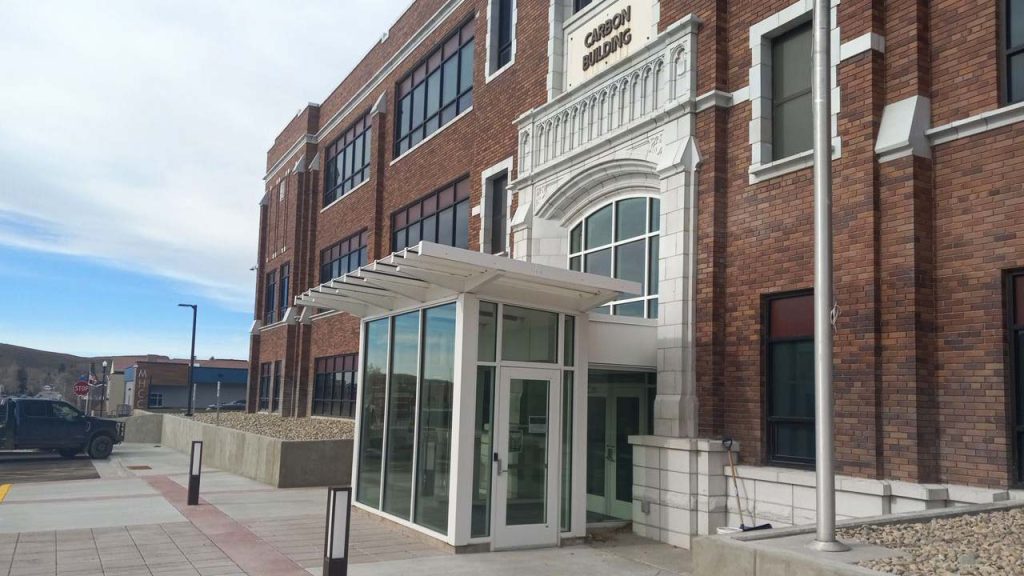Carbon County Courthouse U-Lite canopy 31669