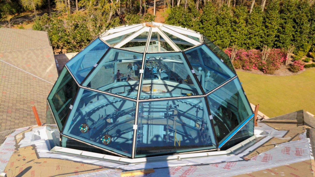 polygon skylight glass replacement 33978-37