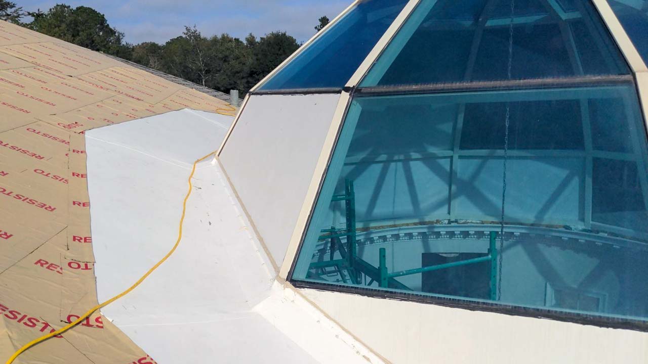 polygon skylight glass replacement 33978-5