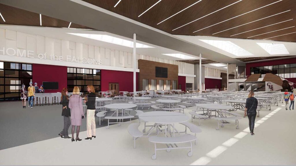 Westosha Central HS Commons Cafeteria 80006