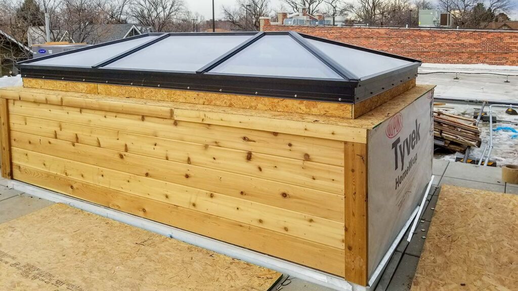 extended pyramid skylight curb 28426-164951