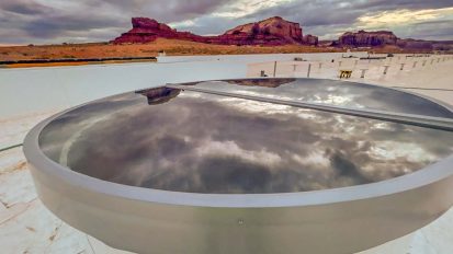 USU Monument Valley Academic Building Circular Skylight