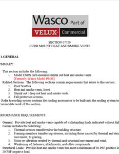 Skydoor Tech Specs pdf pdf document cover image